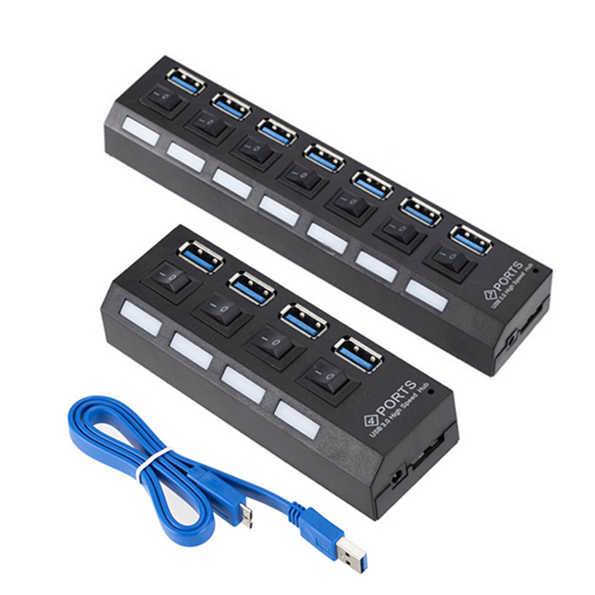 Usb Hub 7 Port - USB 3.0 Hub 5Gbps ความเร็วสูง USB