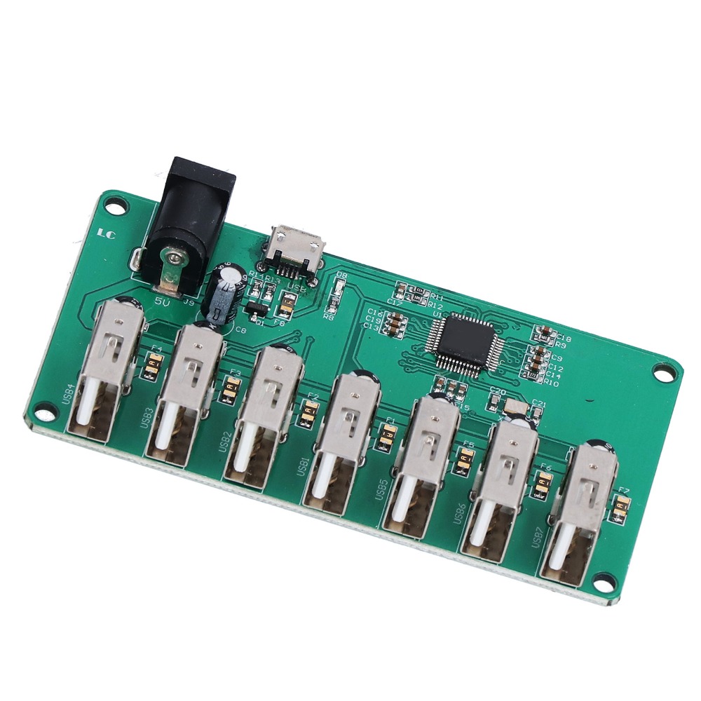 Usb Hub 7 Port - ฮับ USB2.0 โมดูลฮับ USB2.0 DC 5V