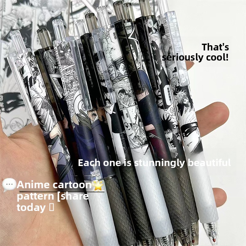 ปากกาเจลลายการ์ตูนนารูโตะน่ารั - Tech Office Accessories บทวิจารณ์และราคา