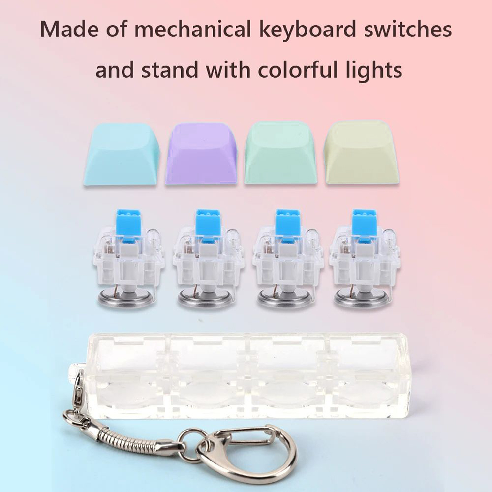 พวงกุญแจคีย์บอร์ด LED 4/9 ปุ่ม - Tech Office Accessories บทวิจารณ์และราคา