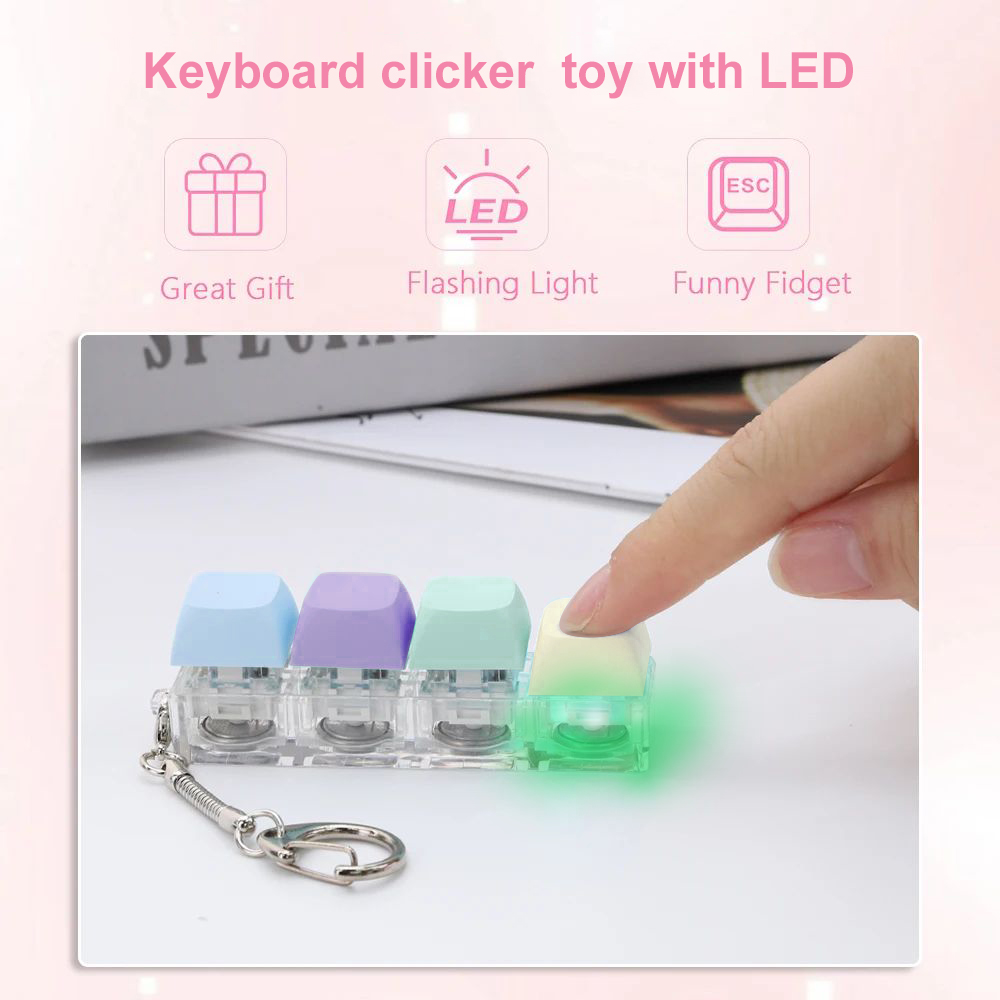 พวงกุญแจคีย์บอร์ด LED 4/9 ปุ่ม - Tech Office Accessories บทวิจารณ์และราคา