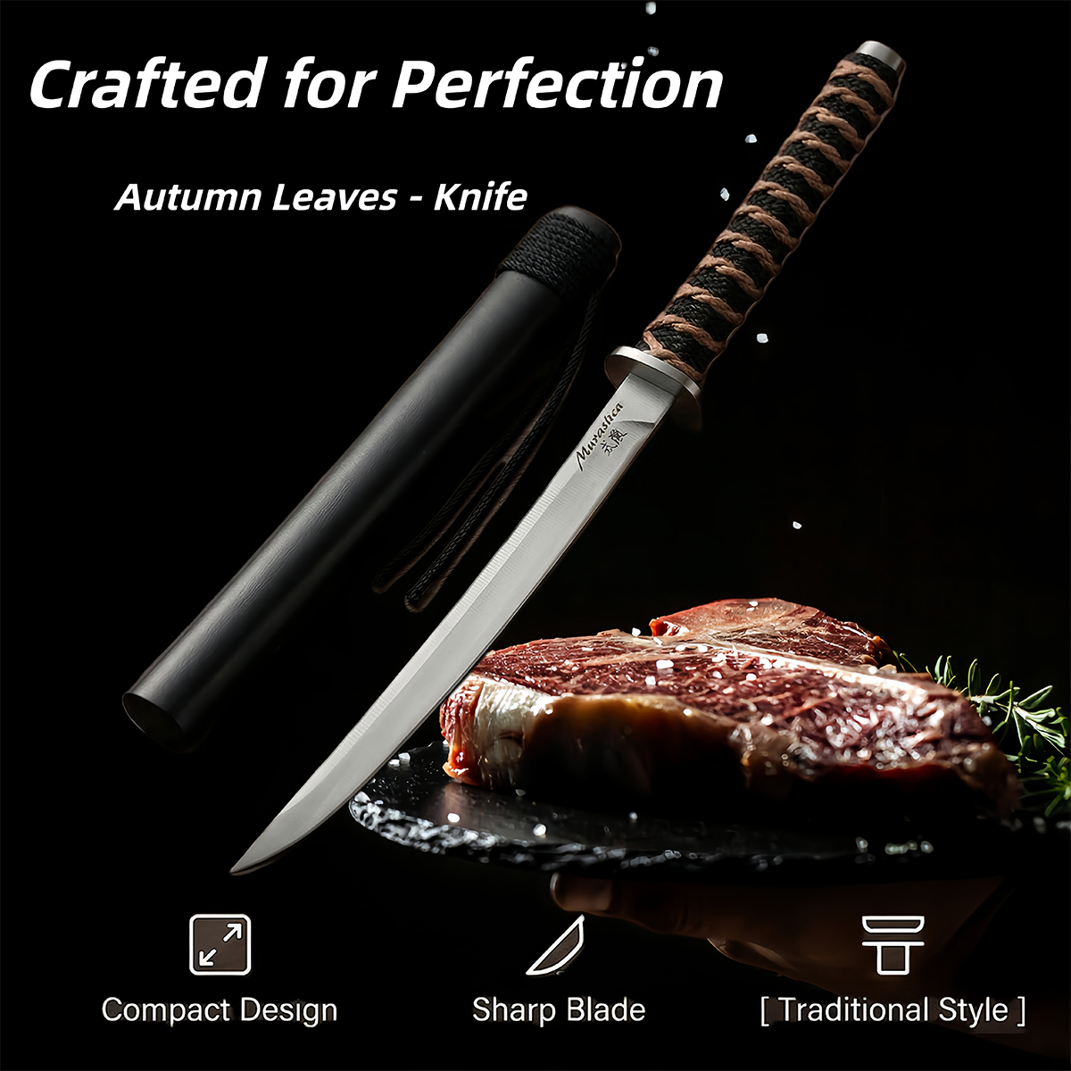 ชุดมีดทำครัวใบไม้ฤดูใบไม้ร่วงค - High Tech Kitchen Accessories บทวิจารณ์และราคา