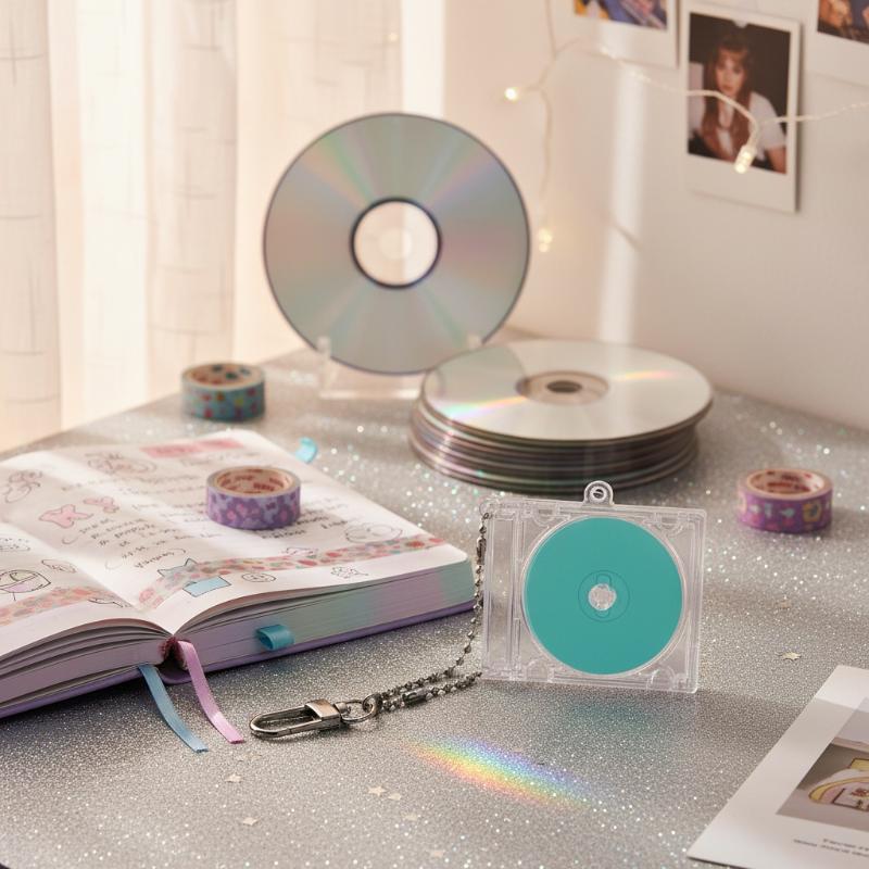 พวงกุญแจรูปกล่องซีดี - ที่เก็บ - Tech Accessories Key บทวิจารณ์และราคา