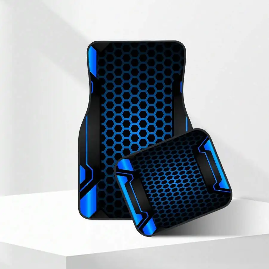 ชุดพรมปูพื้นรถยนต์ลายขอบแบบ 2  - Tech Inspired Accessories บทวิจารณ์และราคา