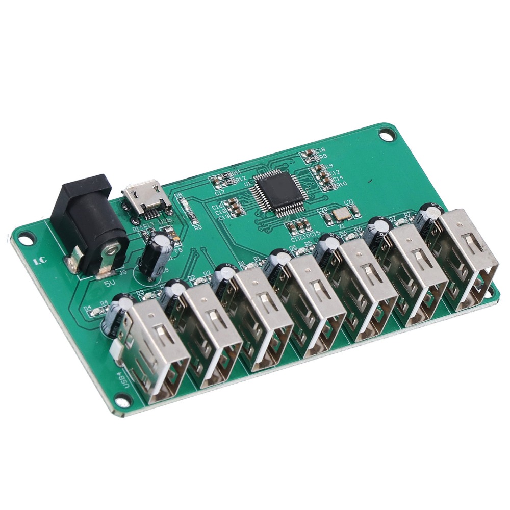 ฮับ USB2.0 โมดูลฮับ USB2.0 DC  - Usb Hub 7 Port บทวิจารณ์และราคา