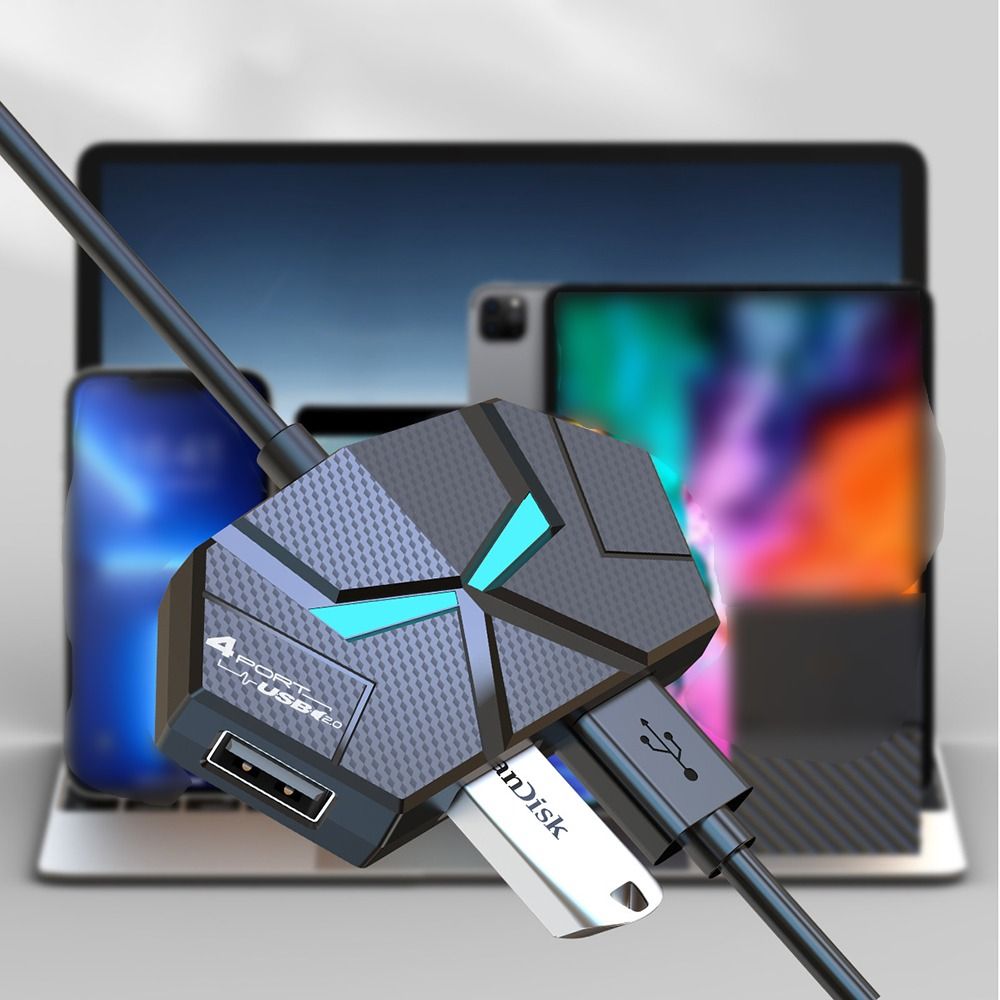 4/7 พอร์ตแท่นเชื่อมต่อ USB ประ - Usb Hub 7 Port บทวิจารณ์และราคา