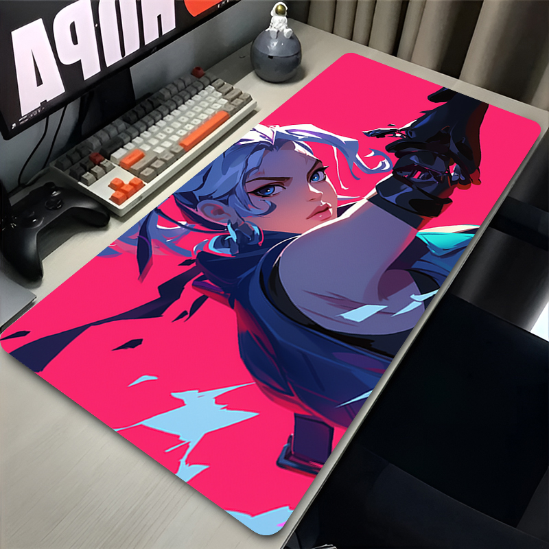 แผ่นรองเมาส์เกม Valorant Jett  - Tech Accessories For Desk บทวิจารณ์และราคา